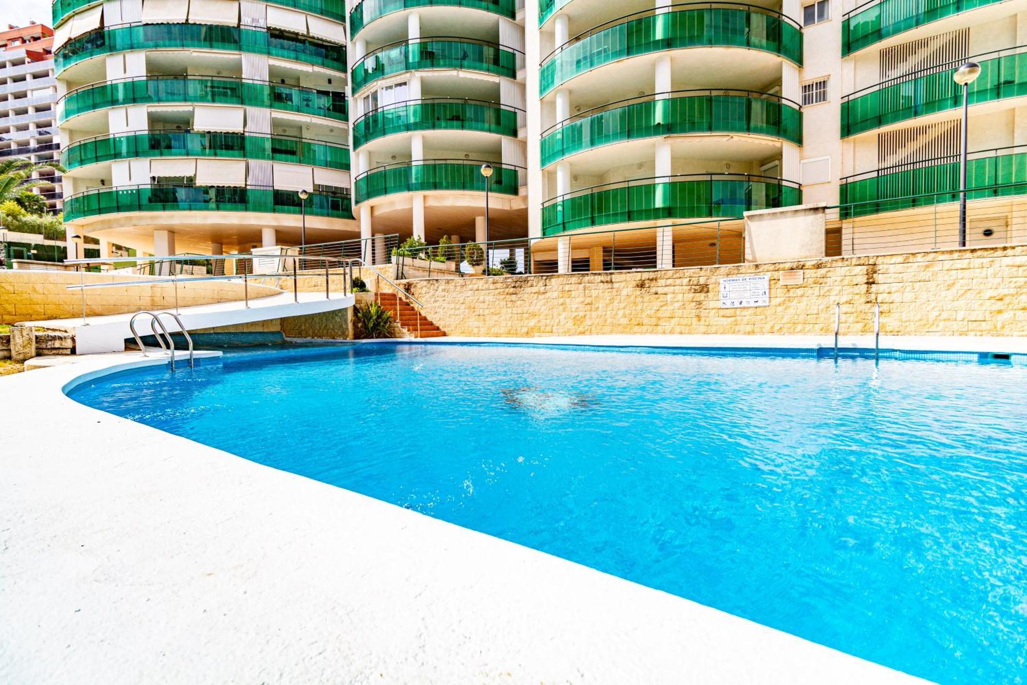 Apartment Vilapark With Pool, Free Parking, Terrace, Beach Benidorm Extérieur photo