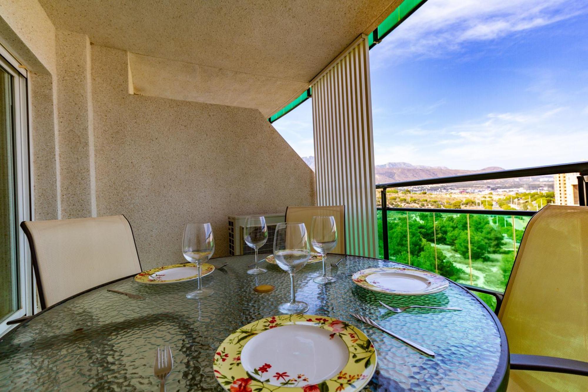 Apartment Vilapark With Pool, Free Parking, Terrace, Beach Benidorm Extérieur photo